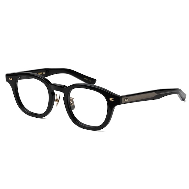 Mr.Gentleman EYEWEAR ミスタージェントルマンアイウェア JIMMY 48mm Col.P Black & Clear メガネ ボストンタイプ 正規取扱店