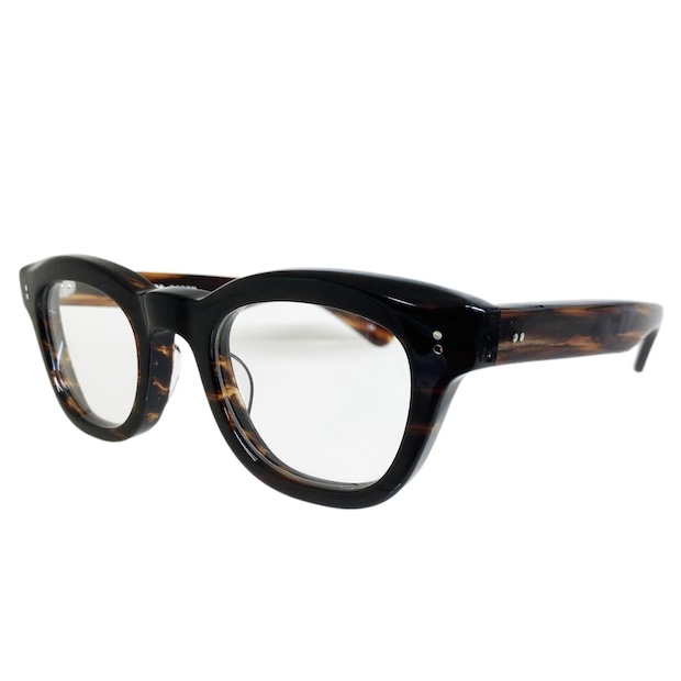 EFFECTOR エフェクター RASCH/ラッシュ Col.CO 茶系 コニャック メガネ オリジナル モデル ウェリントンタイプ