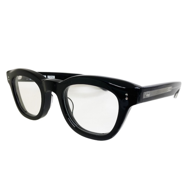 EFFECTOR エフェクター RASCH/ラッシュ Col.BKCL 黒クリア メガネ オリジナルモデル ウェリントンタイプ