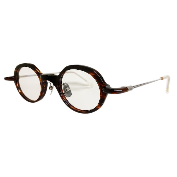 FACTORY900 ファクトリー900 FACTORY900×VioRou "Coro" Col.123 : Brown Sasa オーバルタイプ メガネ 正規取扱店