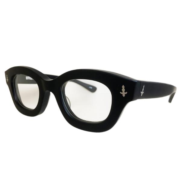 EFFECTOR エフェクター TAKT/タクト Col.BKM 黒マット メガネ セルフレーム ウェリントンタイプ
