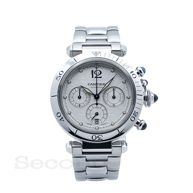 カルティエ パシャ クロノグラフ W31030H3 (USED) 38mm