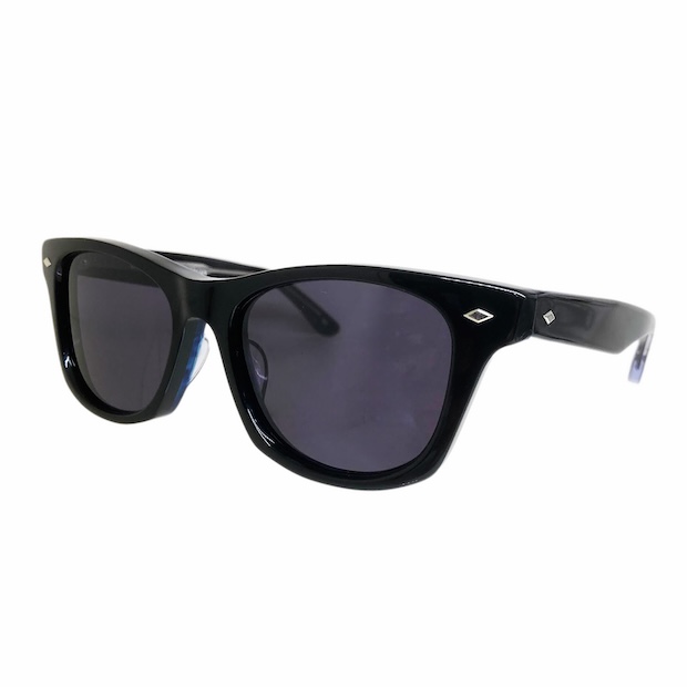 EFFECTOR エフェクター Tim/ティム Col.BK 黒 レンズ グレー ダイエットブッチャー・スリムスキンコラボ メガネ/サングラス ウェリントンタイプ