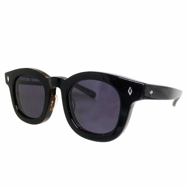 EFFECTOR エフェクター onegravity ワングラヴィティ コラボ COMODO/コモド Col, BKBA/DGY 黒バラフDグレー サングラス ボストンタイプ
