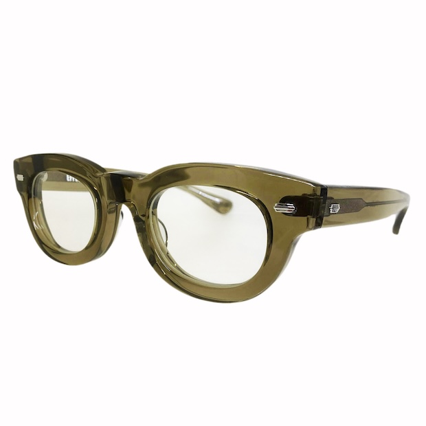 EFFECTOR エフェクター CLUSTER/クラスター Col.KH カーキ(緑) メガネ サングラス セルフレーム ウェリントンタイプ