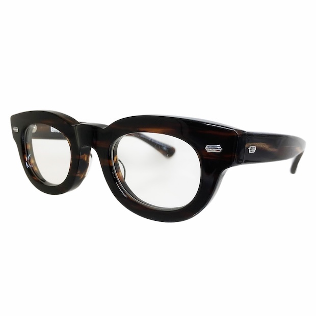 EFFECTOR エフェクター CLUSTER/クラスター Col.CO コニャック(茶) メガネ サングラス セルフレーム ウェリントンタイプ