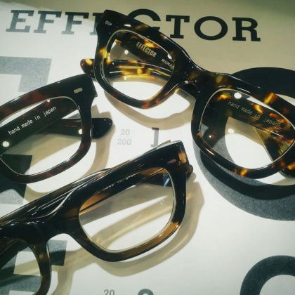 Effector エフェクター ウェリントンモデル Munakata 入荷 Second Optical Shop Effector エフェクター ウェリントンモデル Munakata 入荷 Second Optical Shop