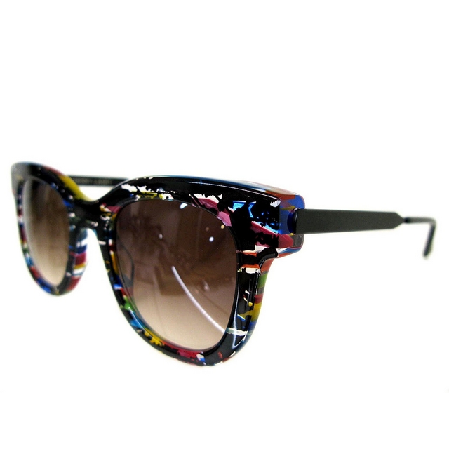 【SALE】THIERRY LASRY(ティエリーラスリー) サングラス レディース 「SEXXXY」 Col.V646 （ミックス/ブラック） [正規輸入品]