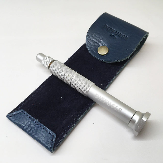 DIFFUSER （ディフューザー） SCREW DRIVER WITH LEATHER CASE レザーケース付スクリュードライバー 「SG1065F」Col.Blue & Navy（青/紺）