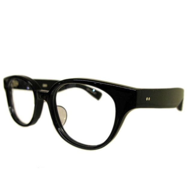 EFFECTOR/エフェクター メガネ/サングラス セルロイド ボストンタイプ 【DJUAL×EFFECTOR】コラボレーションモデル 『HAN』 Col.BK（黒）