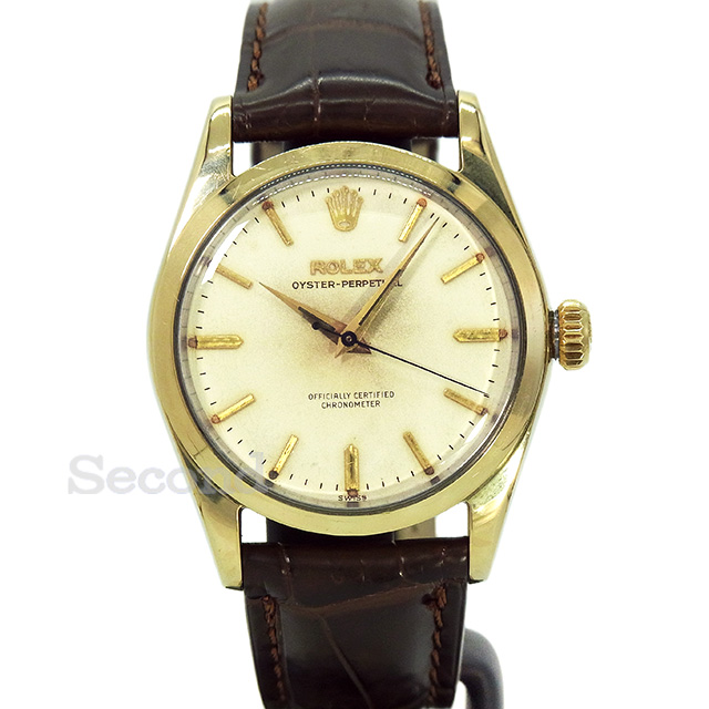 ROLEX オイスターパーペチュアル Ref.6634 アンティーク品 メンズ 腕時計