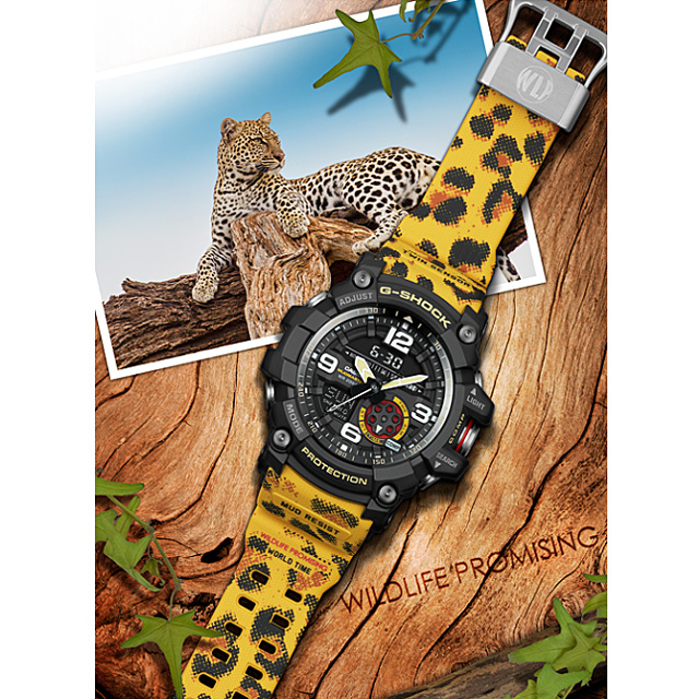 CASIO カシオ G-SHOCK ジーショック マッドマスター GG-1000WLP-1AJR Wild Life Promising  ワイルドライフ ヒョウモチーフ 限定