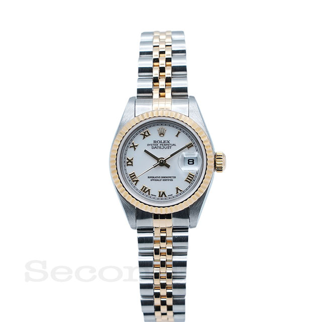 ロレックス デイトジャスト 79173 (USED) レディース コンビ 自動巻