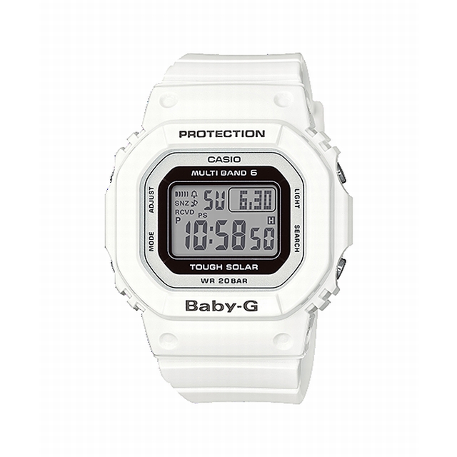 CASIO カシオ Baby-G ベビージー BGD-5000-7JF ホワイト 電波ソーラー