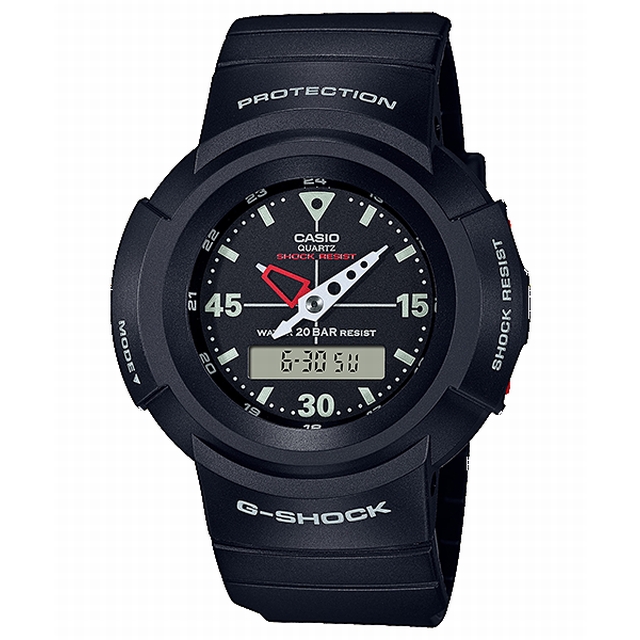 CASIO カシオ G-SHOCK ジーショック AW-500E-1EJF 復刻モデル ブラック