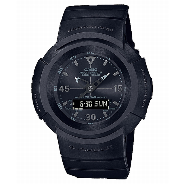 CASIO カシオ G-SHOCK ジーショック AWG-M520BB-1AJF 復刻モデル 電波ソーラー