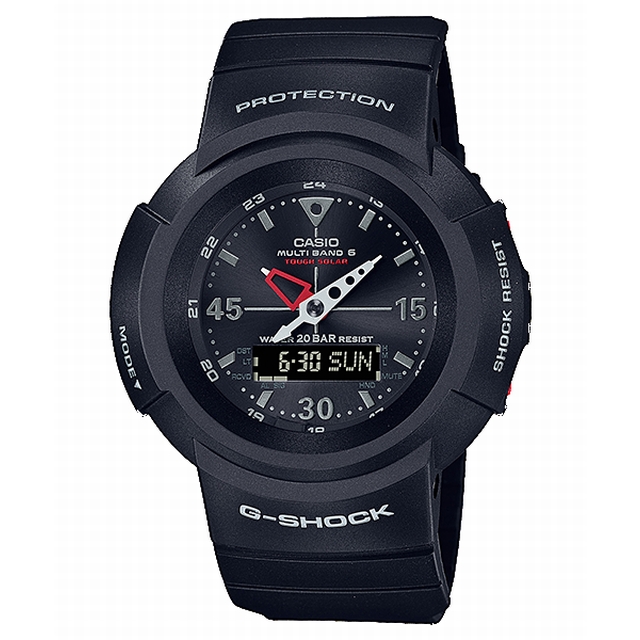 CASIO カシオ G-SHOCK ジーショック AWG-M520-1AJF 復刻モデル 電波ソーラー