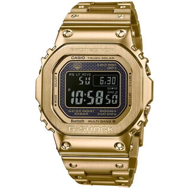 CASIO カシオ G-SHOCK ジーショック GMW-B5000GD-9JF フルメタル ゴールド 電波ソーラー