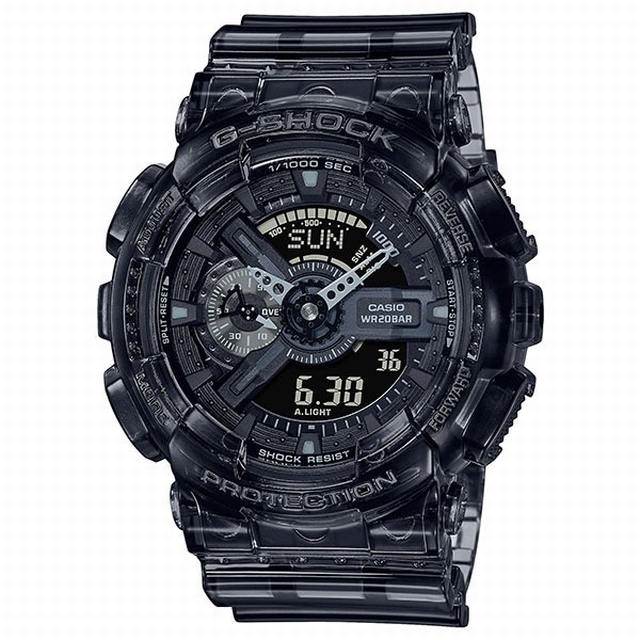 CASIO カシオ G-SHOCK ジーショック GA-110SKE-8AJF スケルトンブラック