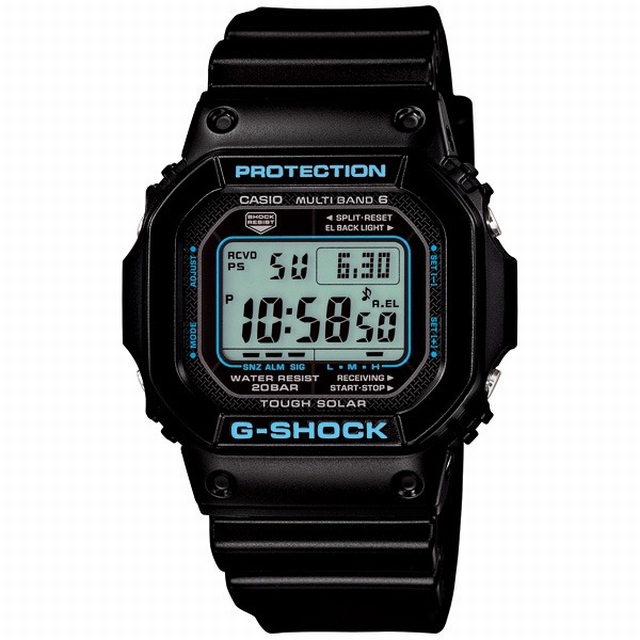 CASIO カシオ G-SHOCK ジーショック GW-M5610BA-1JF ブラック×ブルーシリーズ ソーラー電波