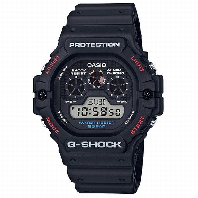 セコンド（Second） / CASIO カシオ G-SHOCK ジーショック DW-5900-1JF 復刻モデル