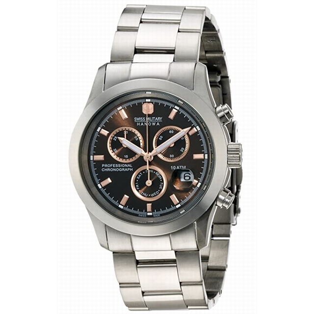セコンド Second Swiss Military Hanowa スイスミリタリー Ml 368 Elegant Chrono ブラウン 正規