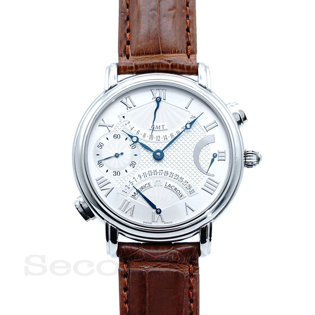 モーリスラクロア ダブルレトログラード GMT MP7018 (未使用品)