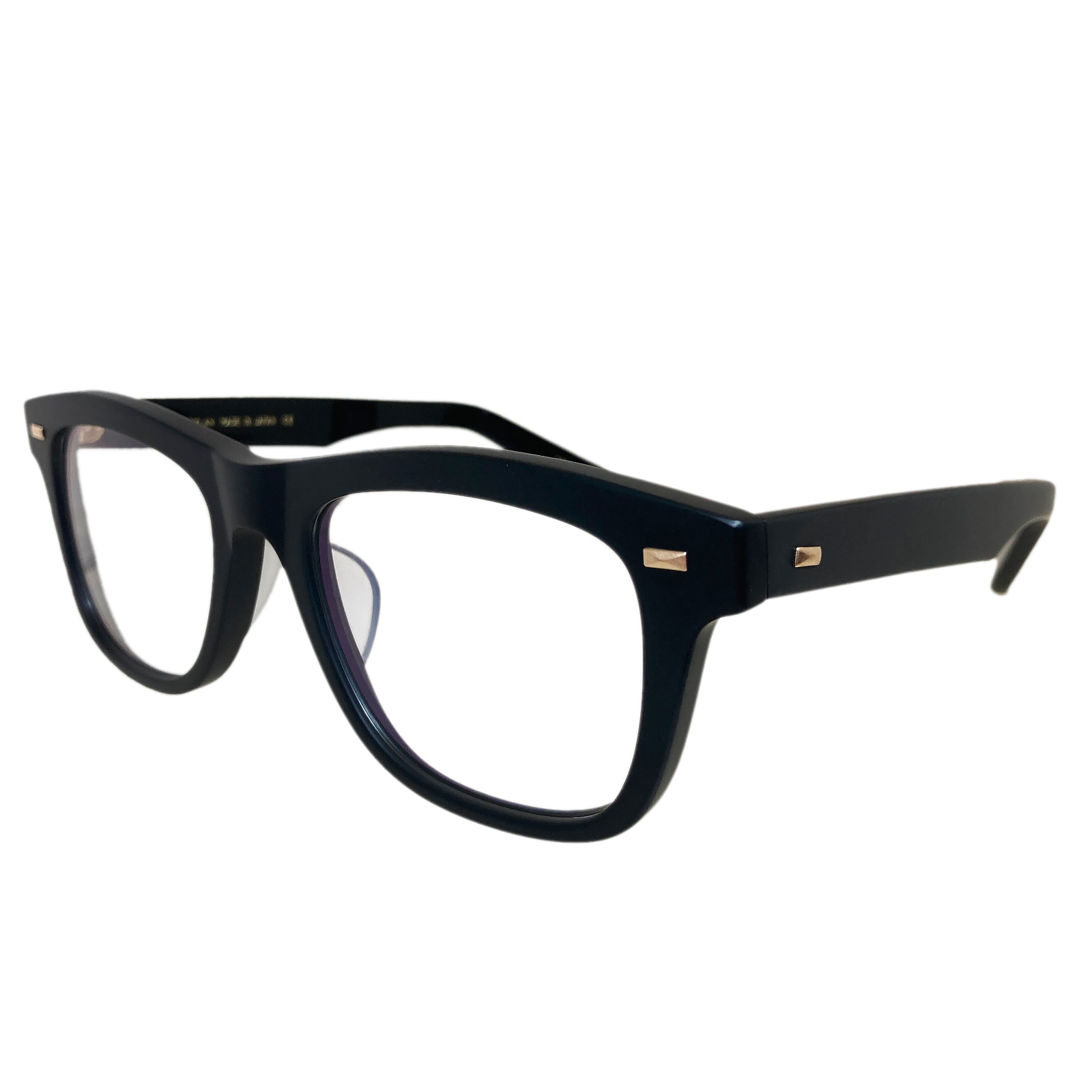 Mr.Gentleman EYEWEAR ミスタージェントルマンアイウェア メガネ スクエアタイプ 『DYLAN』 Col.F（黒マット）