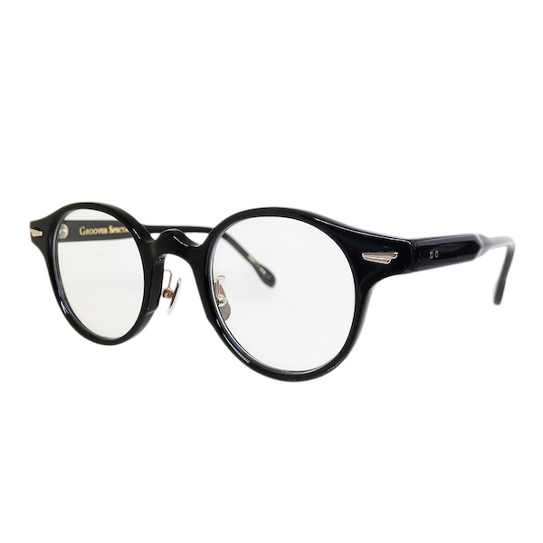 GROOVER グルーバー SALINGER/サリンジャー Col.1 BLACK 黒 サングラス メガネ ボストンタイプ 正規取扱店