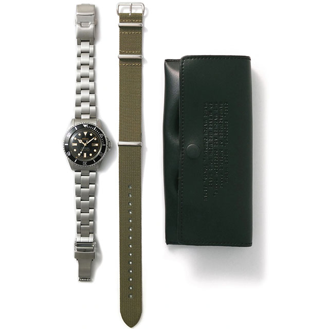 VAGUE WATCH ヴァーグウォッチ DS-L-001-SB Diver's Son ステンレスベルト ナイロンベルト付