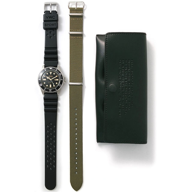VAGUE WATCH ヴァーグウォッチ DS-L-001 Diver's Son ラバーバンド ナイロンベルト付