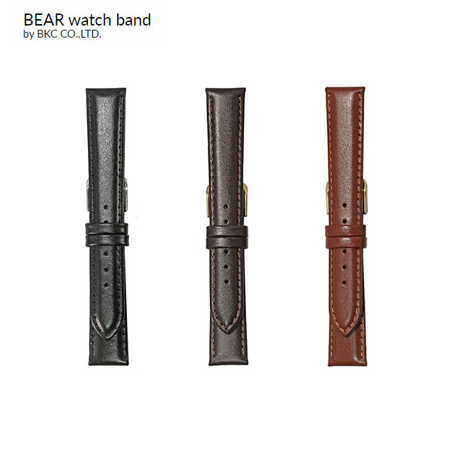 紳士腕時計ベルト BEAR 18mm - 時計