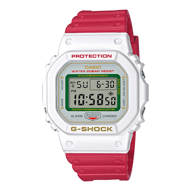 CASIO（カシオ）G-SHOCK DW-5600TMN-7JR 招き猫 ホワイト MANEKINEKO