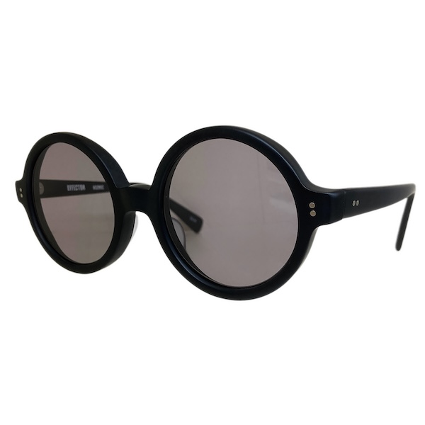 EFFECTOR エフェクター KOZMIC/コズミック Col.BKMGY 黒マット/グレー メガネ サングラス ラウンドタイプ 70's