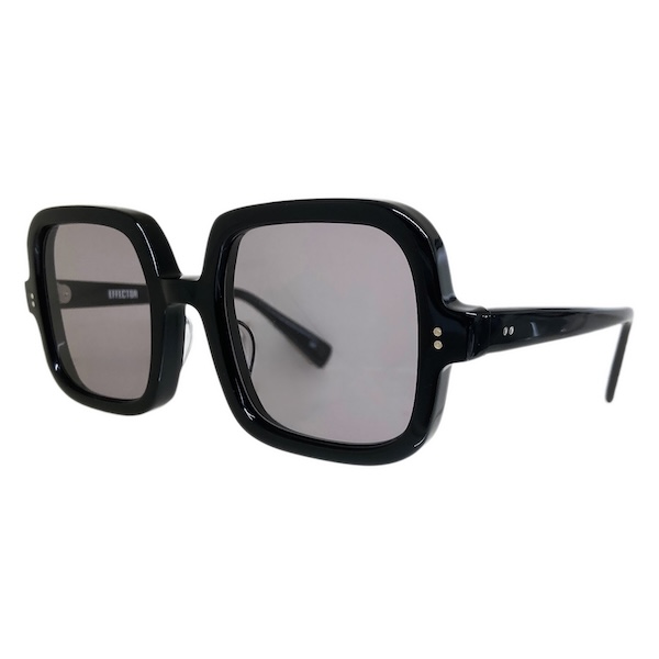 EFFECTOR エフェクター BLUZE/ブルーズ Col.BKGY 黒/グレー メガネ サングラス スクエアタイプ 70's
