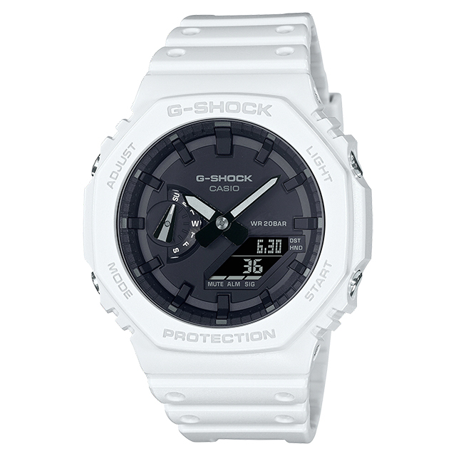 CASIO カシオ G-SHOCK ジーショック GA-2100-7AJF カーボンコアガード ホワイト