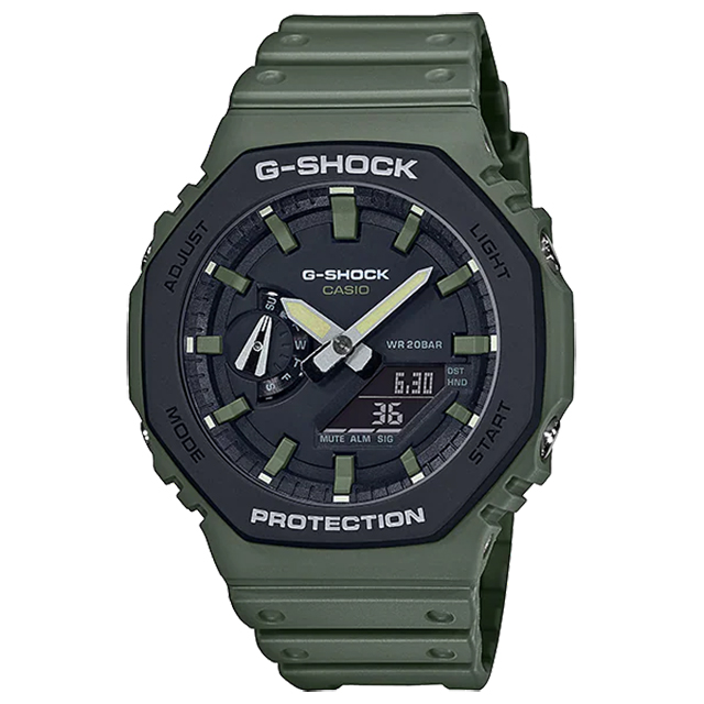 CASIO カシオ G-SHOCK ジーショック GA-2110SU-3AJF カーボンコアガード グリーン