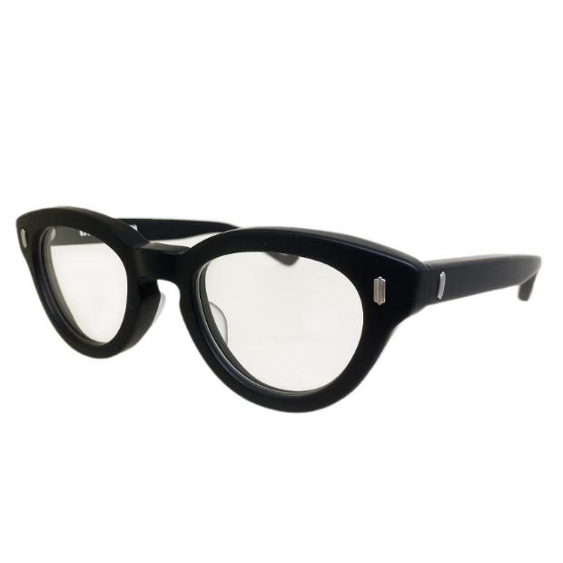 EFFECTOR エフェクター MOLTO/モルト Col.BKM 黒マット メガネ セルフレーム フォックスタイプ