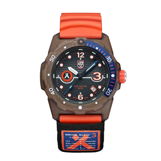 Luminox ルミノックス 3729.ECO BEAR GRYLLS SURVIVAL RULE OF 3 X TIDE 3720SEAシリーズ[正規]