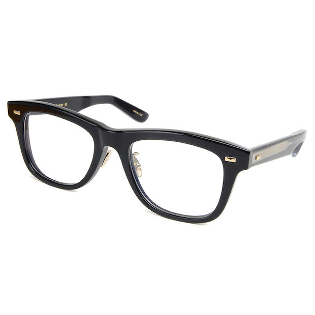 Mr.Gentleman EYEWEAR ミスタージェントルマンアイウェア 10周年特別バージョン DYLAN LEGEND Col.A Black ブラック 黒 メガネ ウェリントン