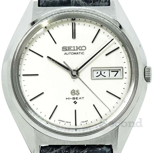 セイコー SEIKO 5646-7010 グランドセイコー ハイビート デイデイト Cal.5646A 自動巻き メンズ _739260【ev15】