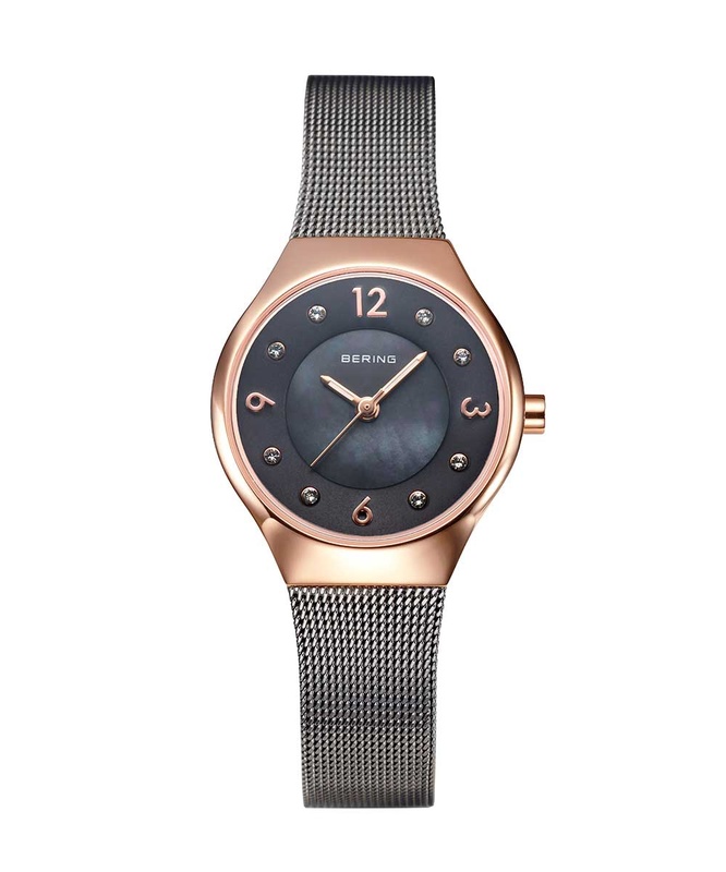 BERING ベーリング 11427-262 クラシック スカンジナビアン カービングメッシュ グレー レディース 【正規】