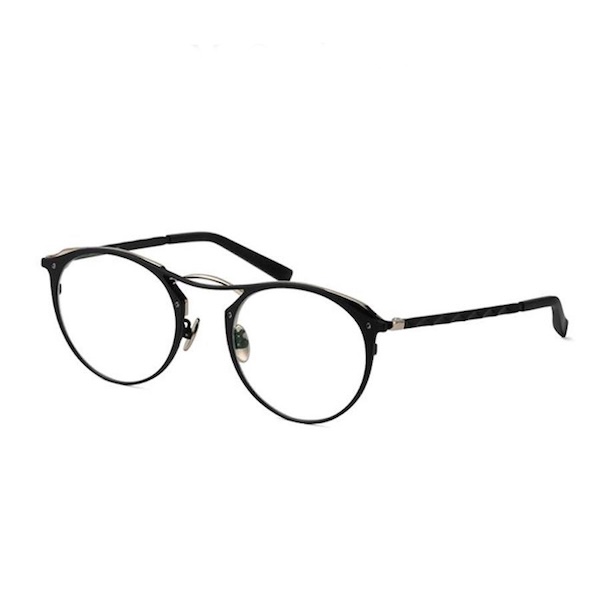 Mr.Gentleman EYEWEAR TAYLOR/テイラー Col.B Matte Black & Gold - Matte Black メガネ チタンフレーム ミスタージェントルマンアイウェア 正規取扱店