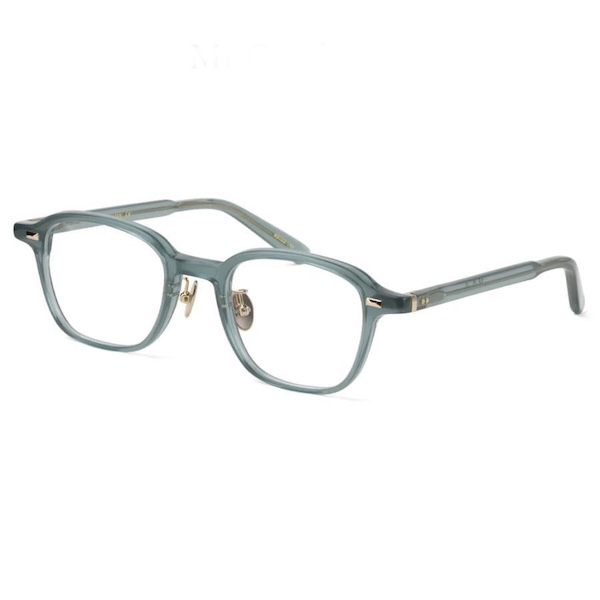 Mr.Gentleman EYEWEAR BEN/ベン Col.E Light Blue ライトブルー メガネ ウェリントンタイプ ミスタージェントルマンアイウェア 正規取扱店