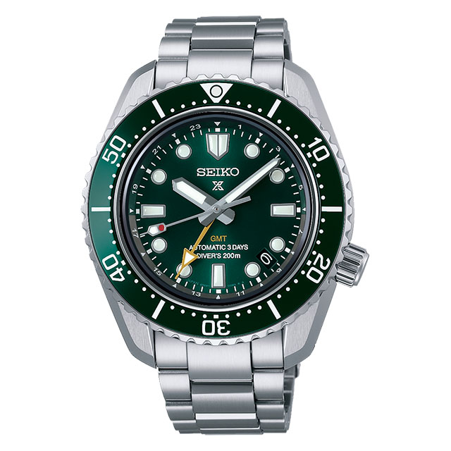 SEIKO セイコー PROSPEX プロスペックス SBEJ009 コアショップ限定 1968 メカニカルダイバーズ 現代デザイン GMT 手巻付き自動巻 グリーン