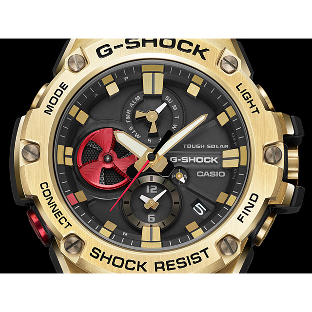 新品　G-SHOCK GST-B100RH-1AJR