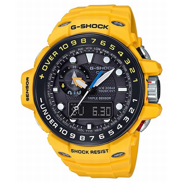 CASIO（カシオ）G-SHOCK GWN-1000H-9AJF GULFMASTER Triple Sensor イエロー