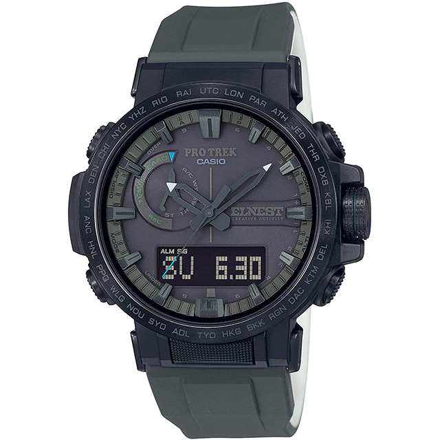 CASIO カシオ PRO TREK プロトレック PRW-60ECA-1AJR ELNEST CREATIVE ACTIVITY コラボ ソーラー電波 限定