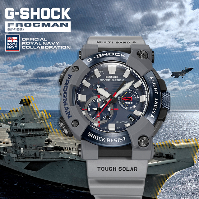 新品 G-SHOCK ROYAL NAVYコラボレーションモデル