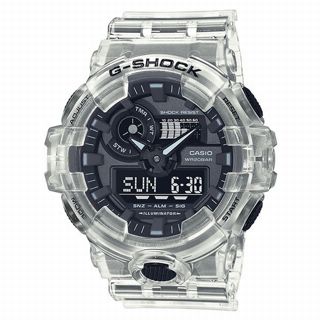 CASIO カシオ G-SHOCK ジーショック GA-700SKE-7AJF スケルトン